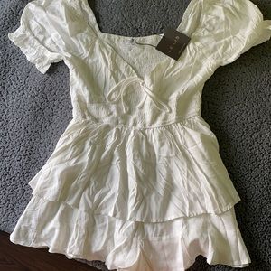 Willow 31 White Romper